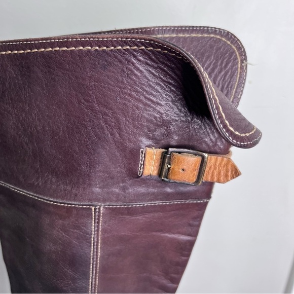 Frye Paige Cuff Leather Riding Boots Size 7 Western - Picture 9 of 15